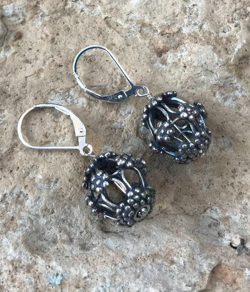 Sterling Filigree Earrings