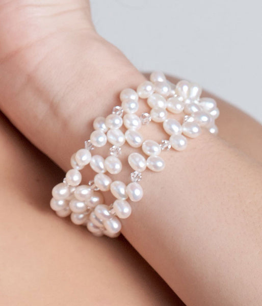 Triple Grace Bracelet (white)