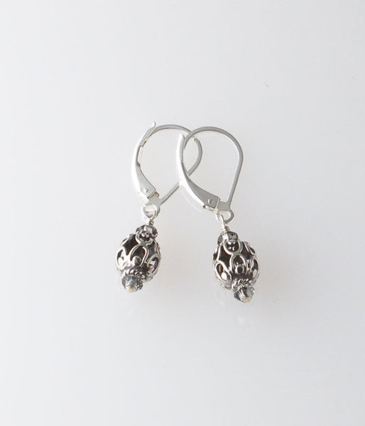 Sterling Filigree Earrings