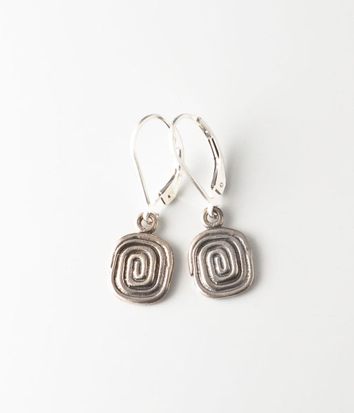 Sterling Coil Earrings