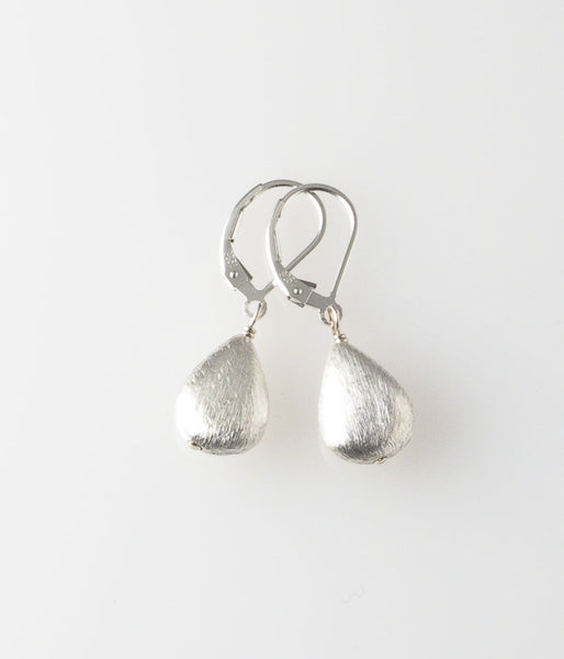 Brushed Sterling Earrings