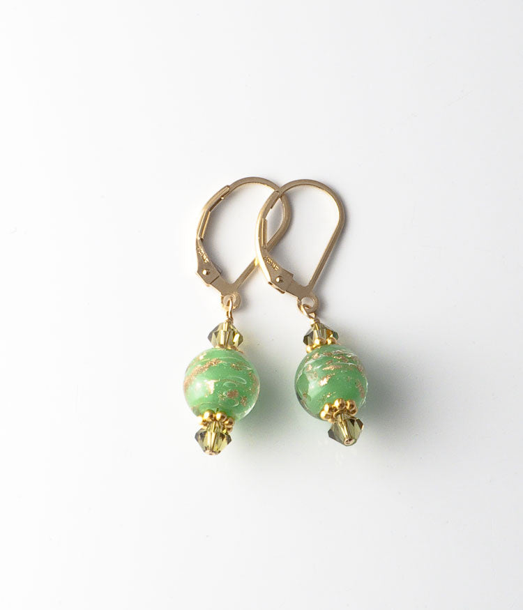 Vintage Glass Earrings